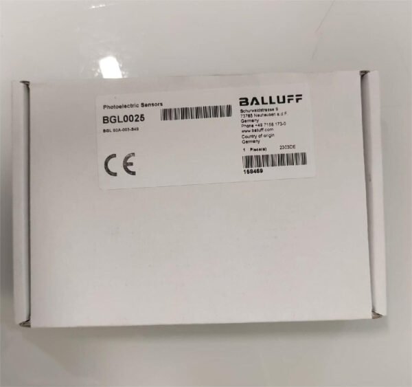 New BALLUFF BGL0025 BGL 80A-003-S49 Photoelectric Sensor Free Expedited Shipping