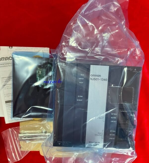 Omron NJ501-1340 Unit Programmable Logic Controller Module Expedited Shipping - Image 2