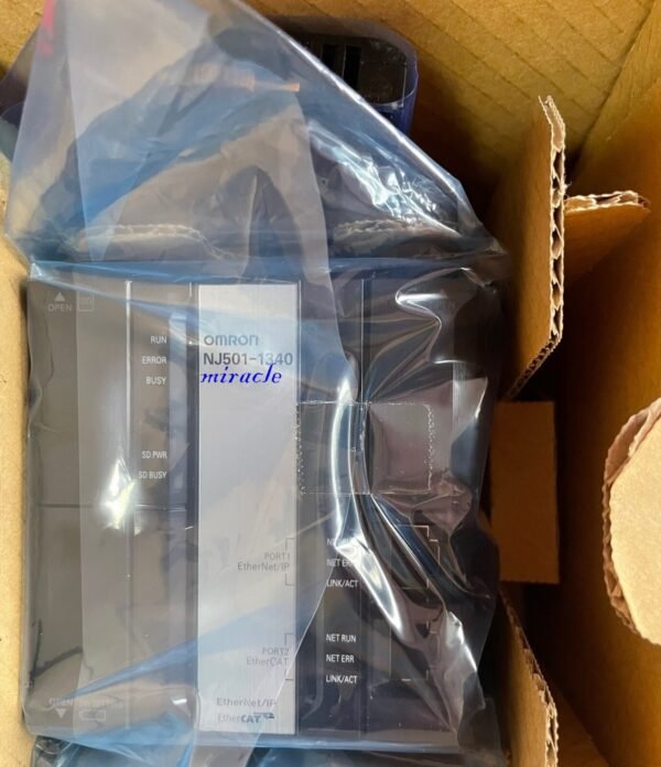 Omron NJ501-1340 Unit Programmable Logic Controller Module Expedited Shipping - Image 3