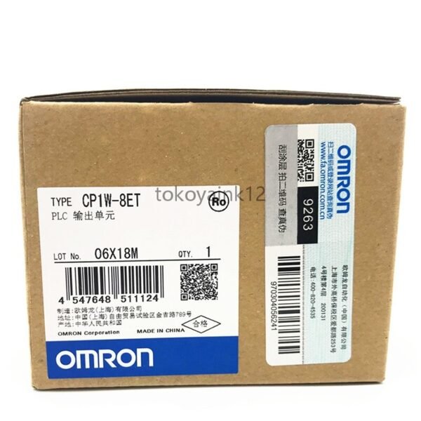 1pcs New Omron Brand New PLC Output Unit CP1W-8ET